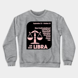 Zodiac Libra Crewneck Sweatshirt